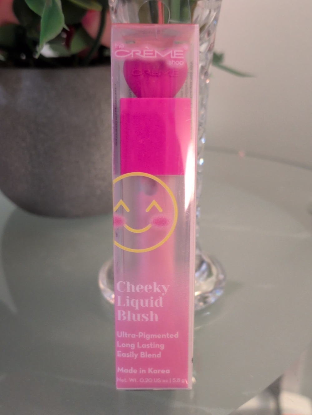 The Creme Shop Cheeky Liquid Blush — Pink Velvet